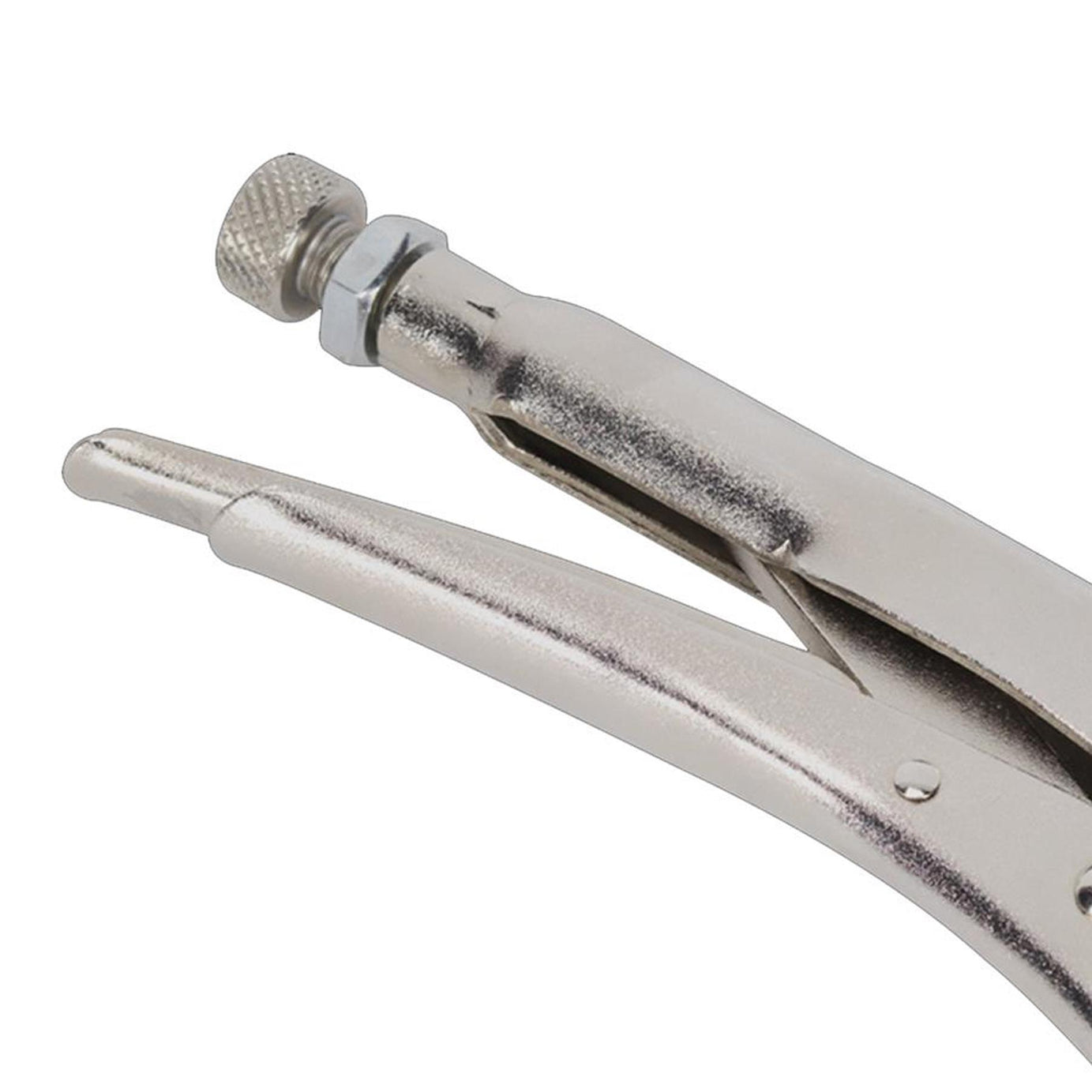 Sealey Locking Pliers Curved Jaws 230mm 0-45mm Capacity