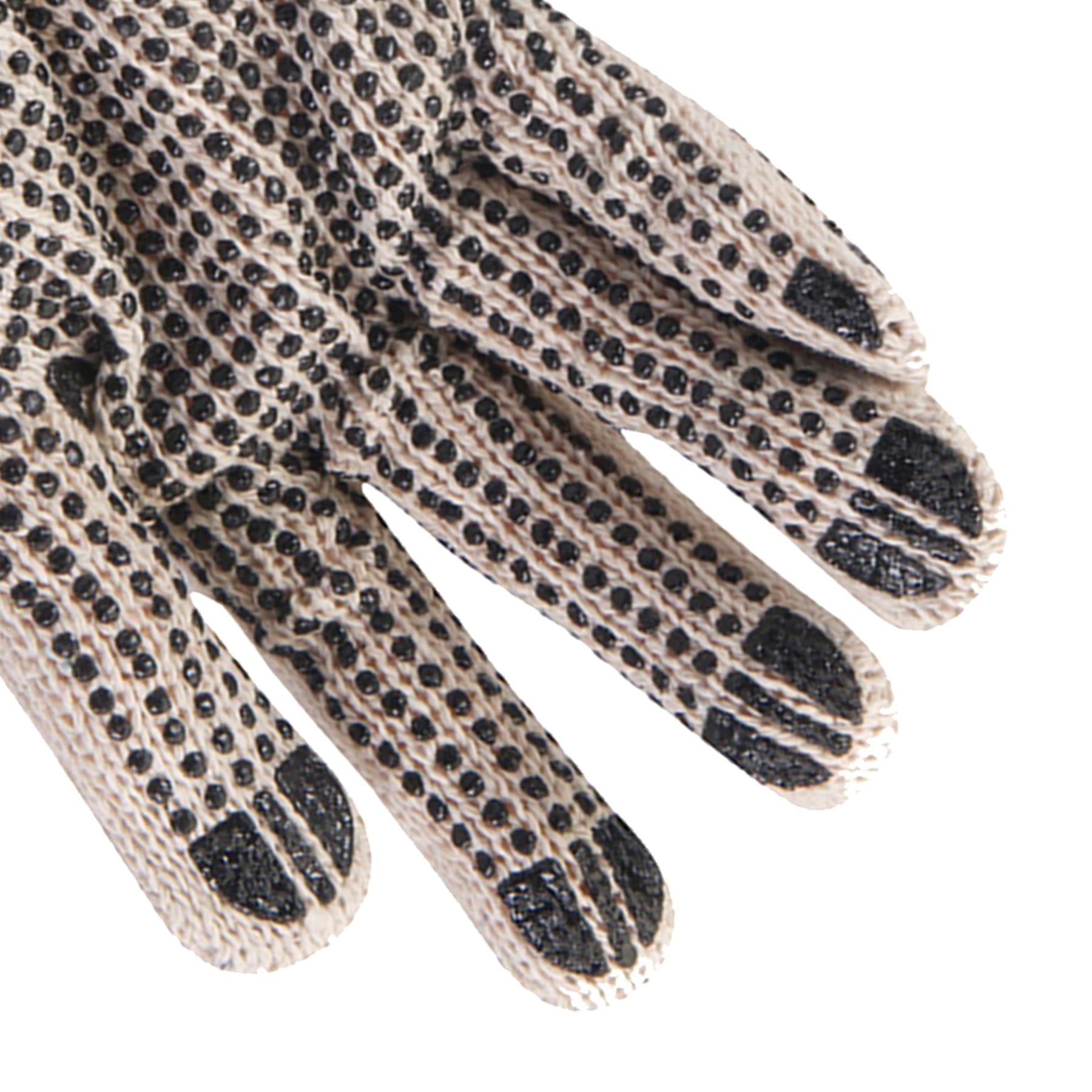 1 X Double-Sided Dot Gloves Comfortable PVC Dot Coat Construction General Use