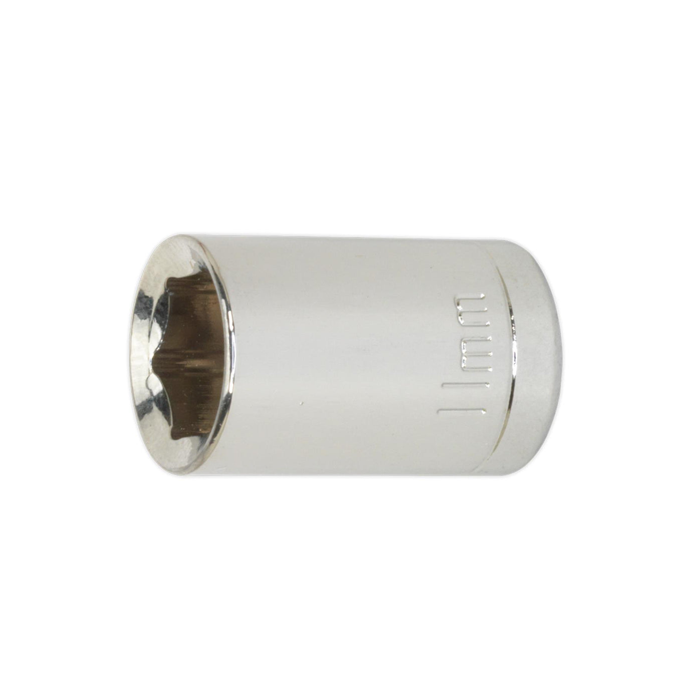 Sealey WallDrive Socket 11mm 3/8"Sq Drive Carbon Steel