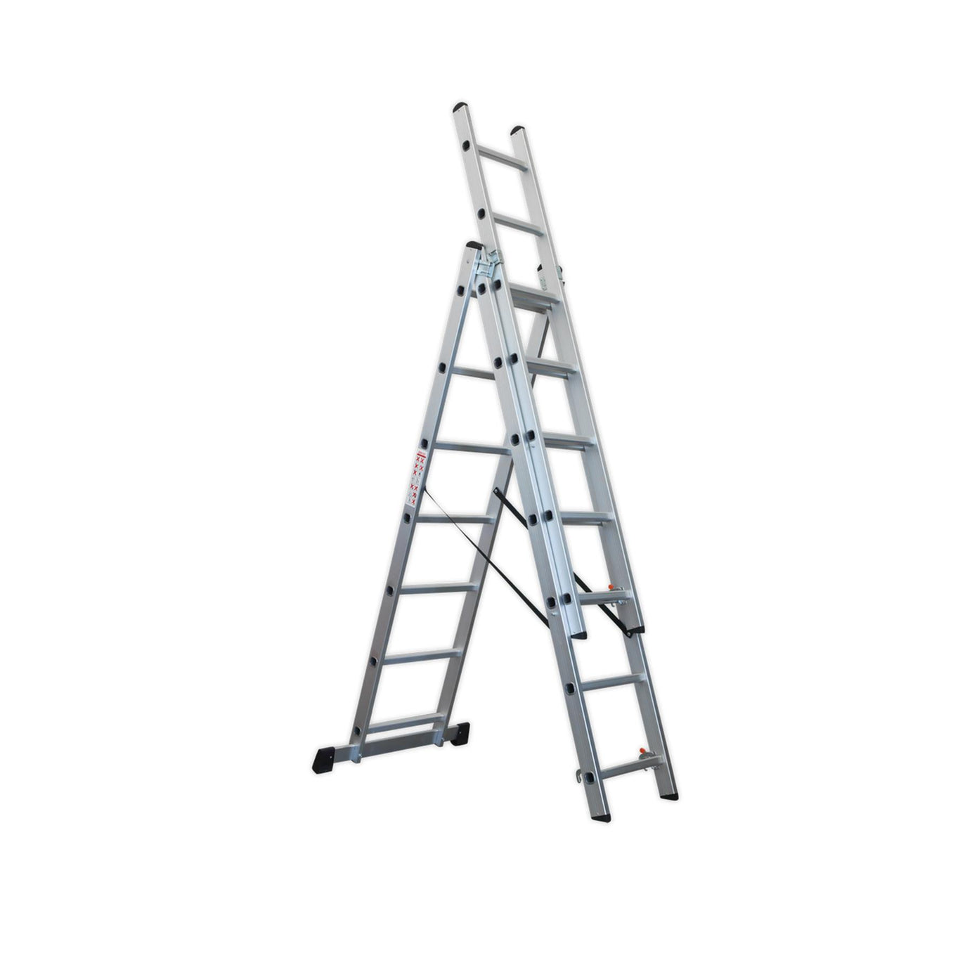 Sealey Aluminium Extension Combination Ladder 3x7 EN 131