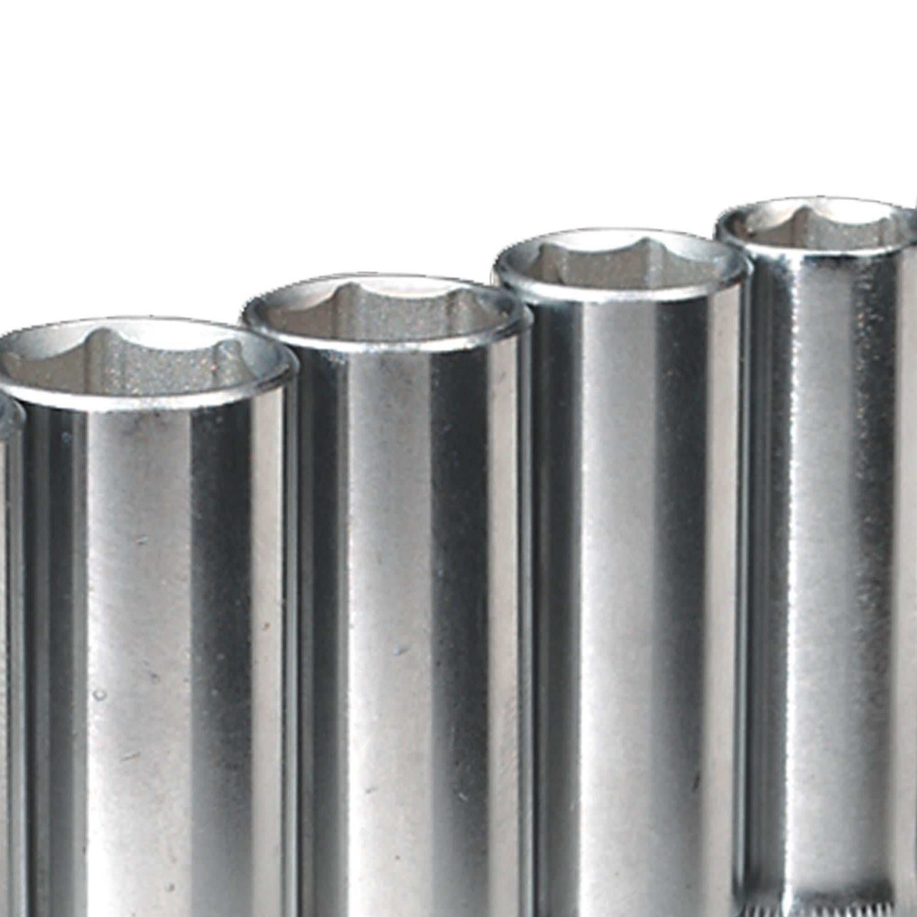 Sealey Socket Set 8pc 3/8"Sq Drive 6pt Deep WallDrive Imperial
