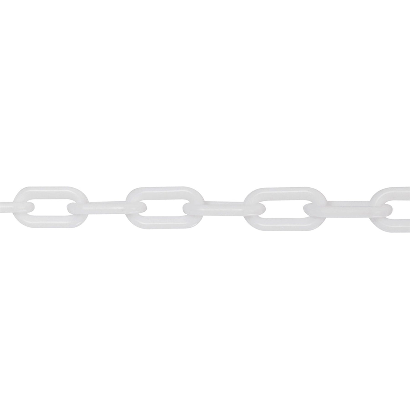 Plastic Chain White 6mm X 5M Strong Plastic Construction Weatherproof