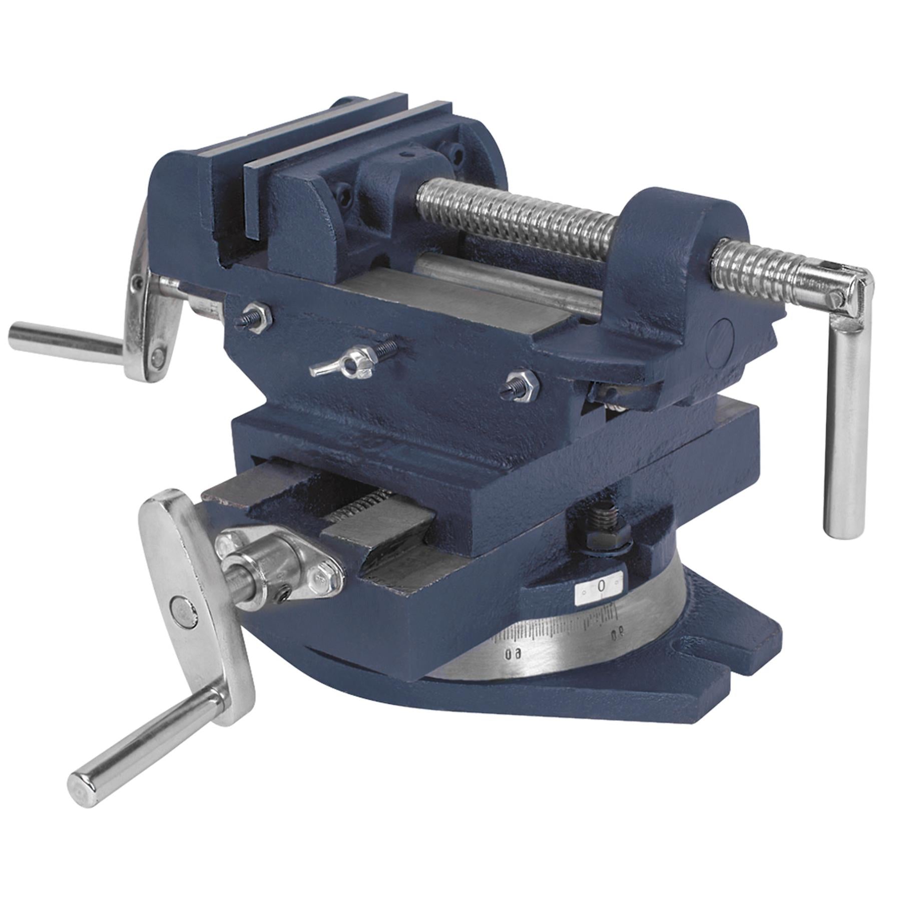 Sealey Compound Cross Vice 100mm Garage Workshop DIY