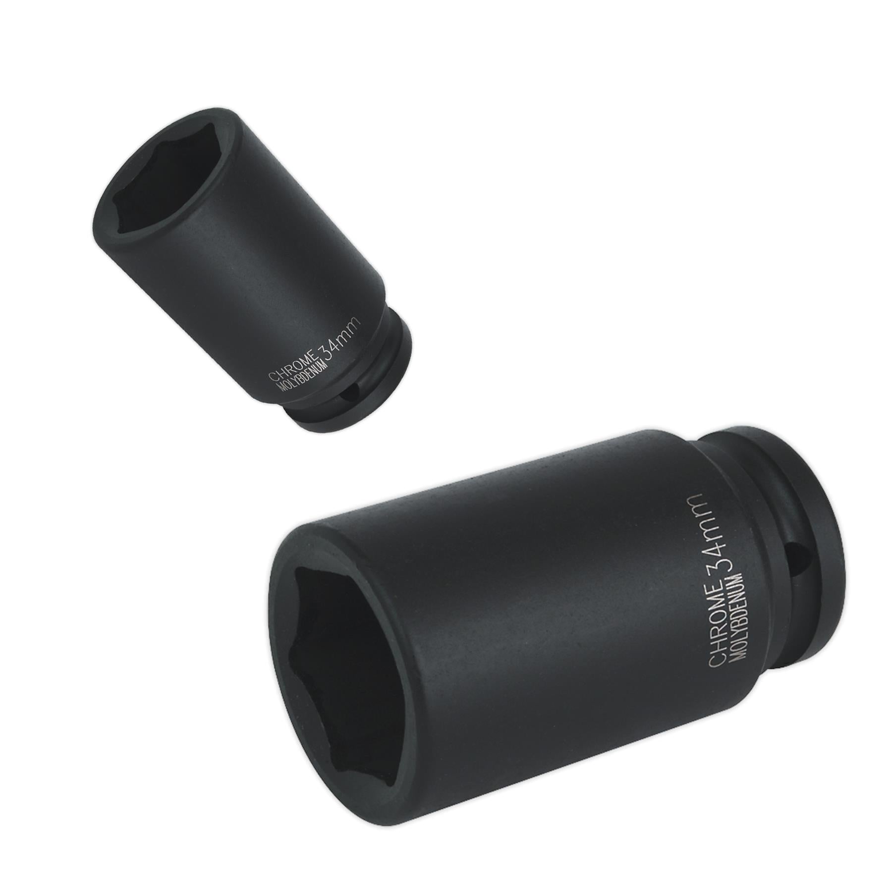 Sealey Impact Socket 34mm Deep 3/4"Sq Drive
