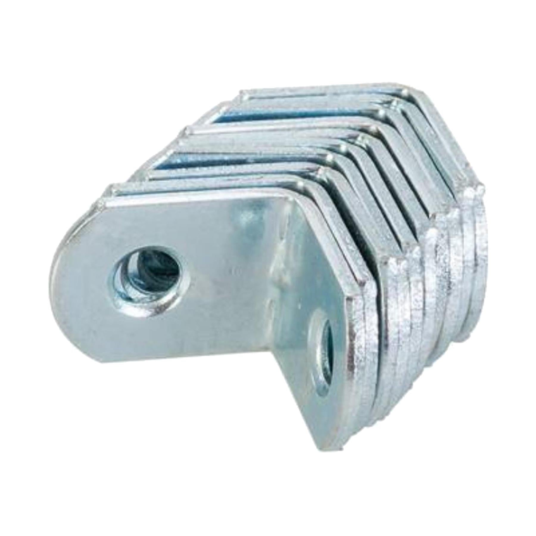 20pcs Stainless Steel Right Angle Bracket L Shape Corner Brace Tool 19*19mm