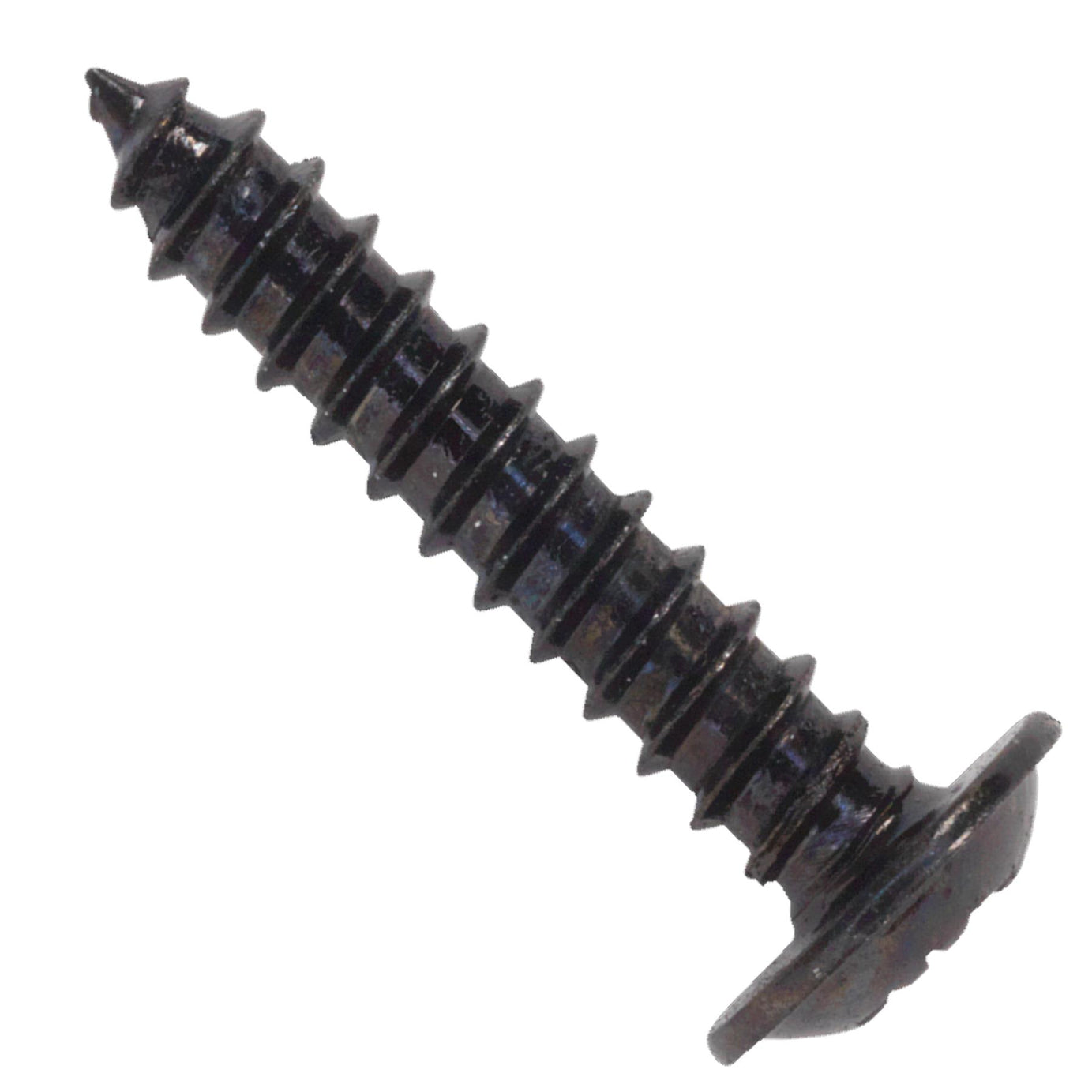Sealey Self Tapping Screw 3.5 x 19mm Flanged Head Black Pozi Pack o