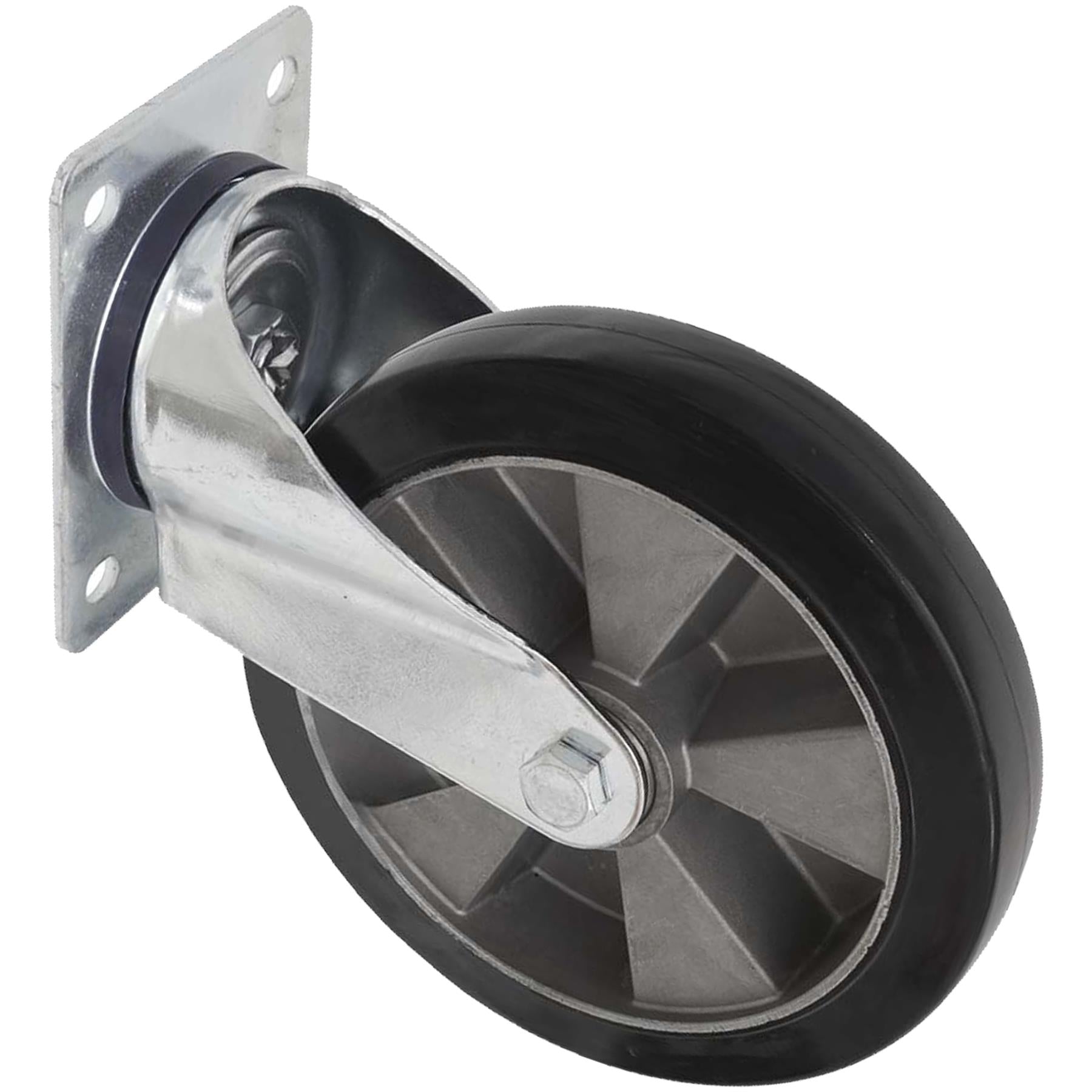 Sealey Heavy-Duty Rubber Castor Wheel Swivel 200mm