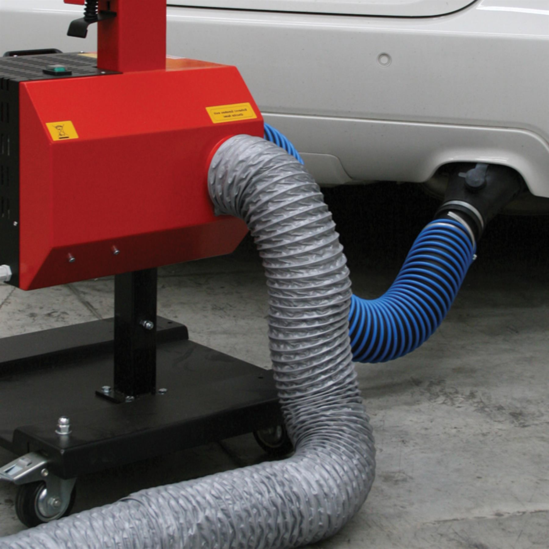 Sealey Exhaust Fume Extractor with 6m Ducting