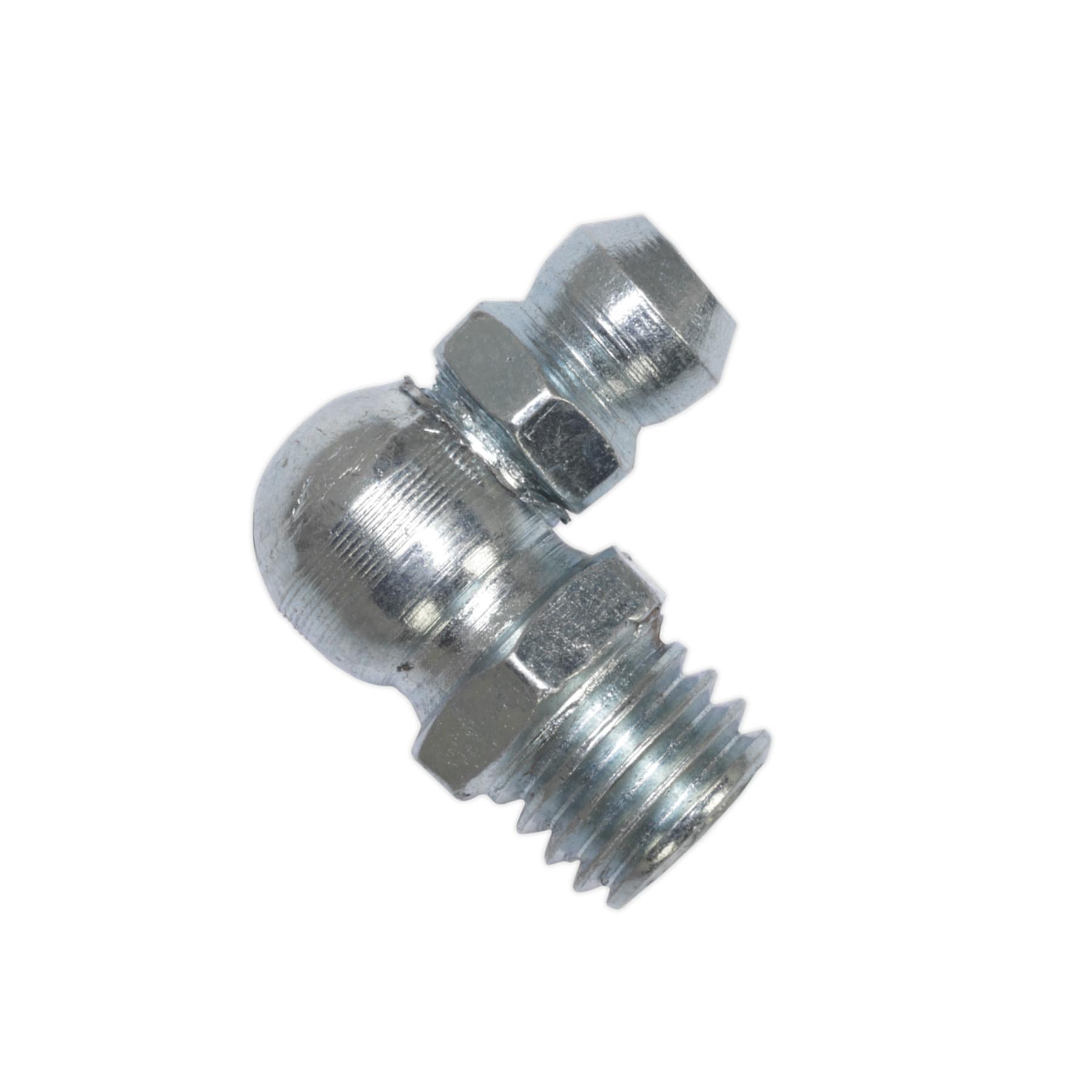 Sealey Grease Nipple 90° 1/4"UNF Pack of 25