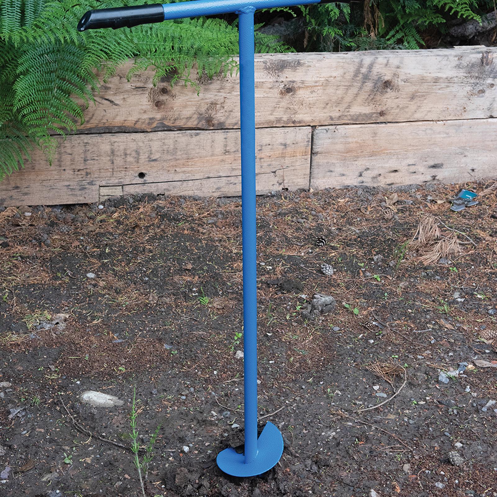Post Hole Auger 127mm Dia Creates Fence Post Holes In Most Soils Length 1100mm