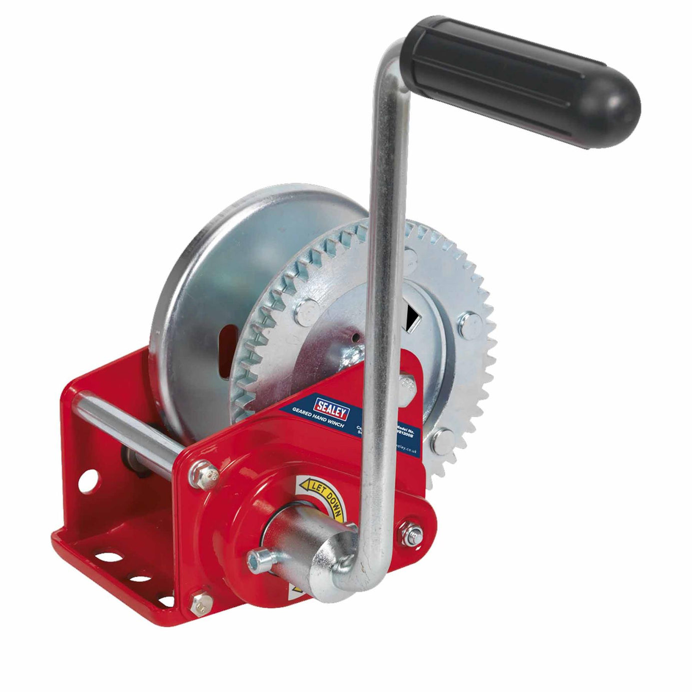 Sealey Geared Hand Winch with Brake 540kg Capacity