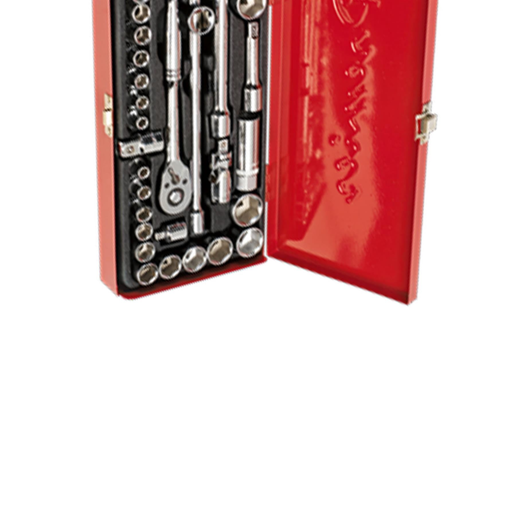 Sealey Socket Set 35pc 3/8"Sq Dr 6pt WallDrive - Metric/Imperial