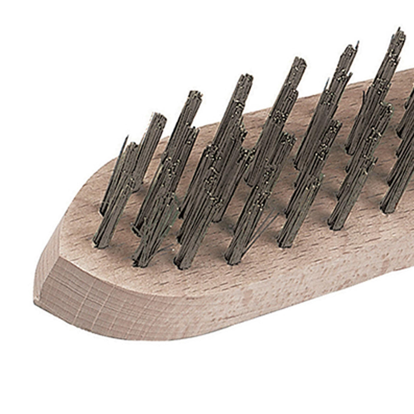 Heavy Duty Wire Brush 4 Row Bristle Length 20mm Length 290mm Brand New