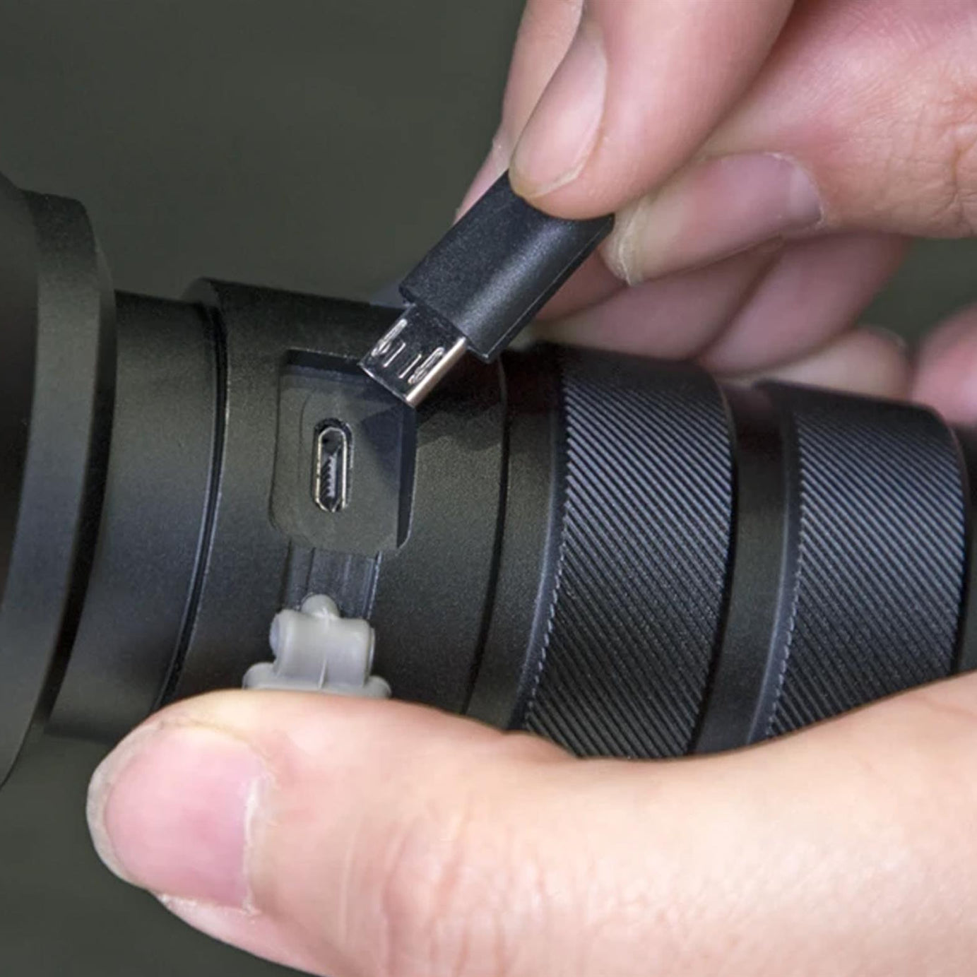 Sealey Aluminium Torch 60W COB LED Adjustable Focus Rechargeable