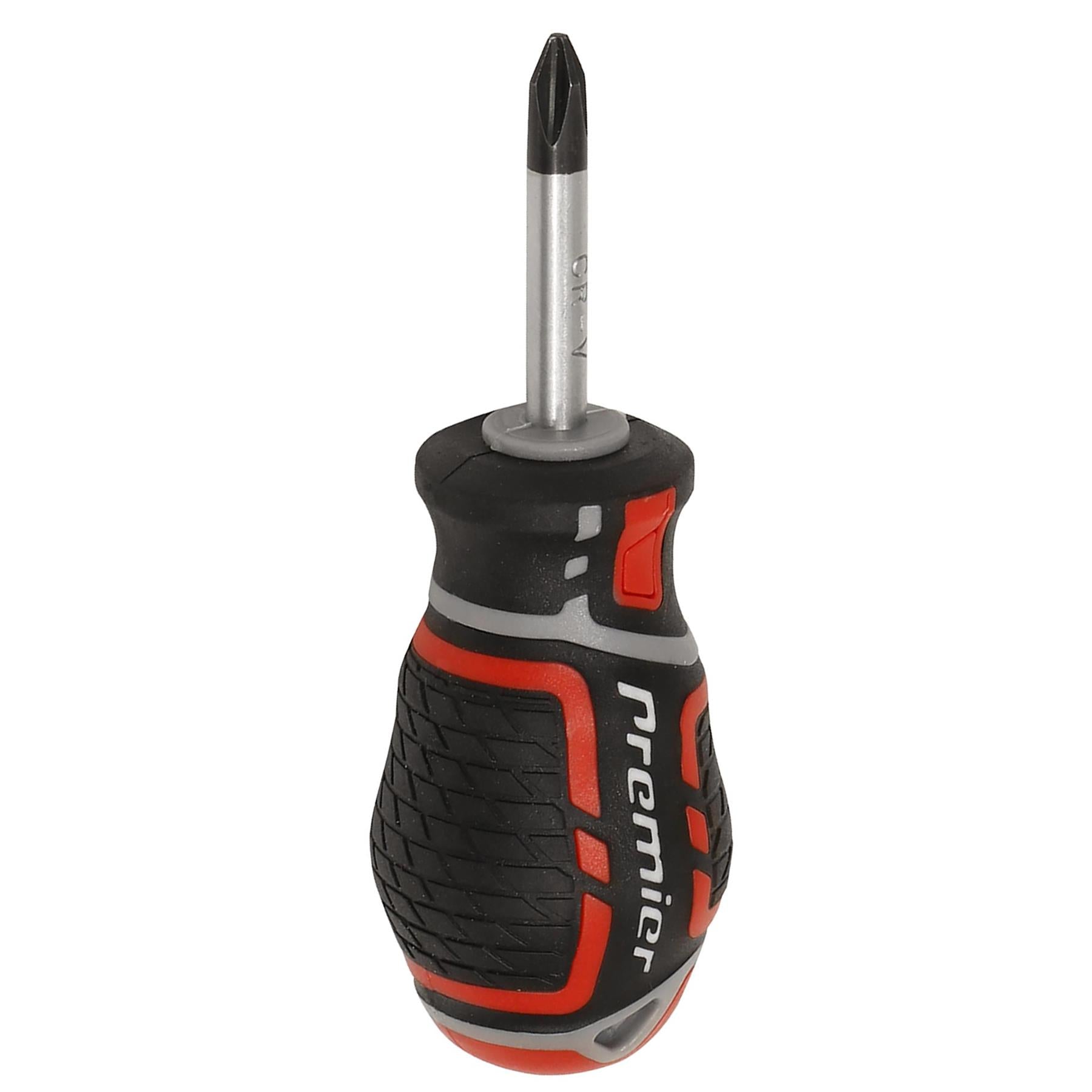 Sealey Screwdriver Phillips #2 x 38mm Plus Soft Grip Handle Magnetic GripMAX