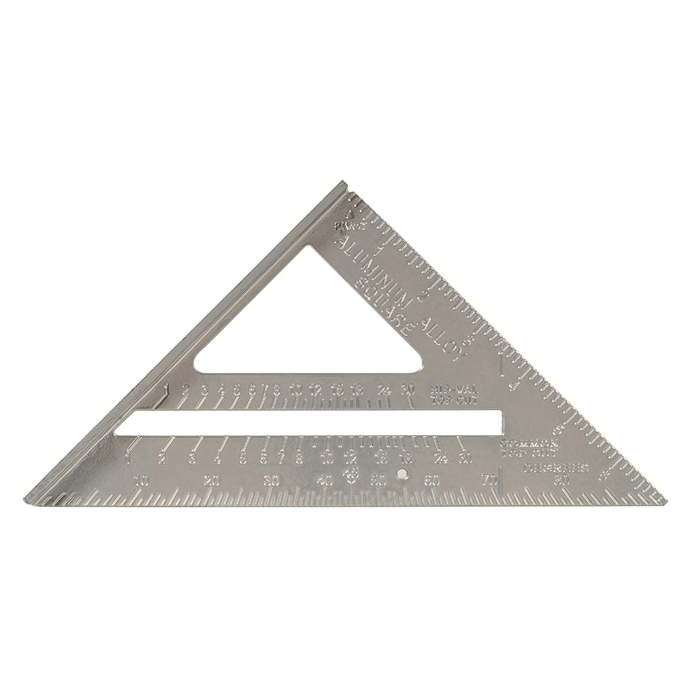 7'' Aluminium Alloy Roofing Square With Raised Imperial Graduations New