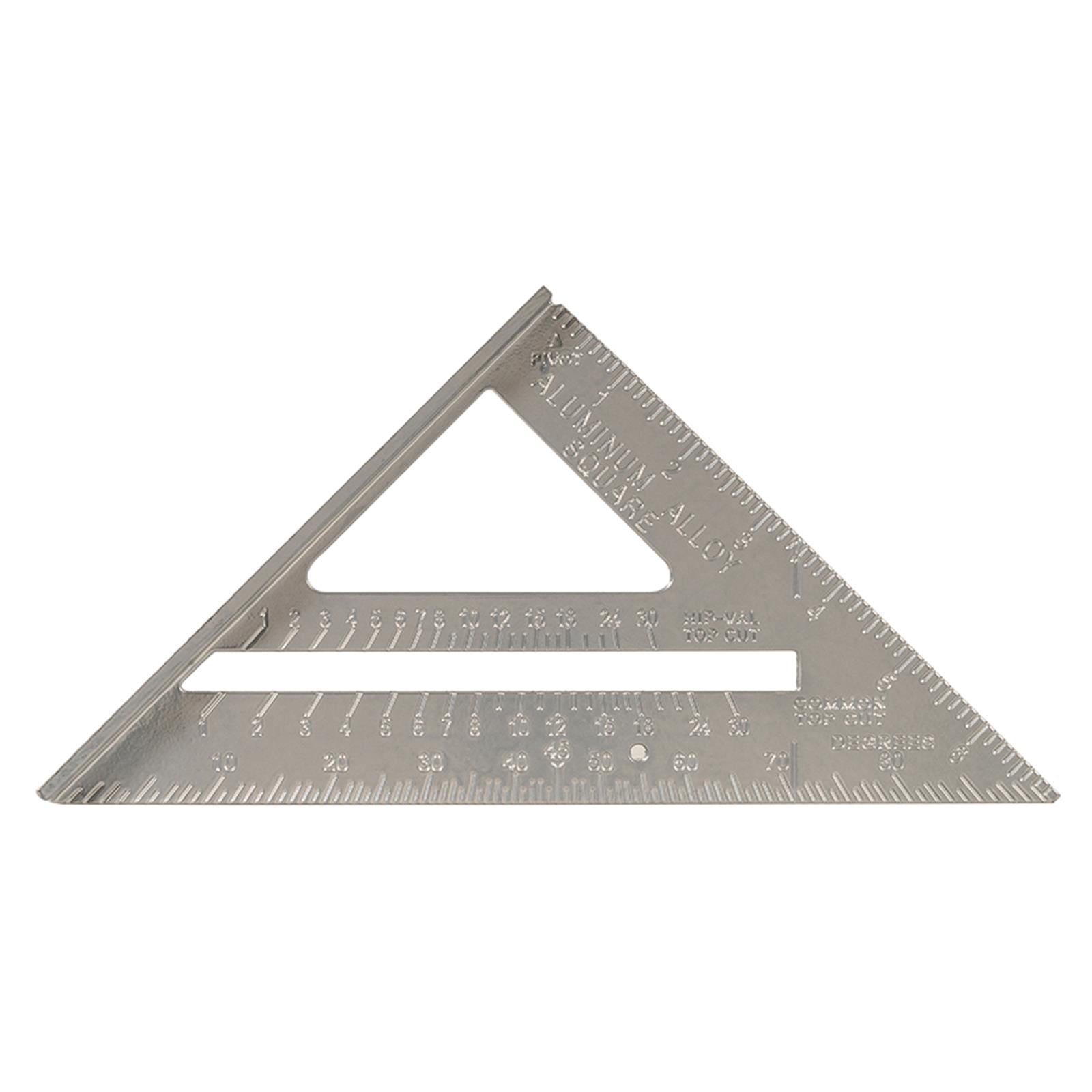7'' Aluminium Alloy Roofing Square With Raised Imperial Graduations New