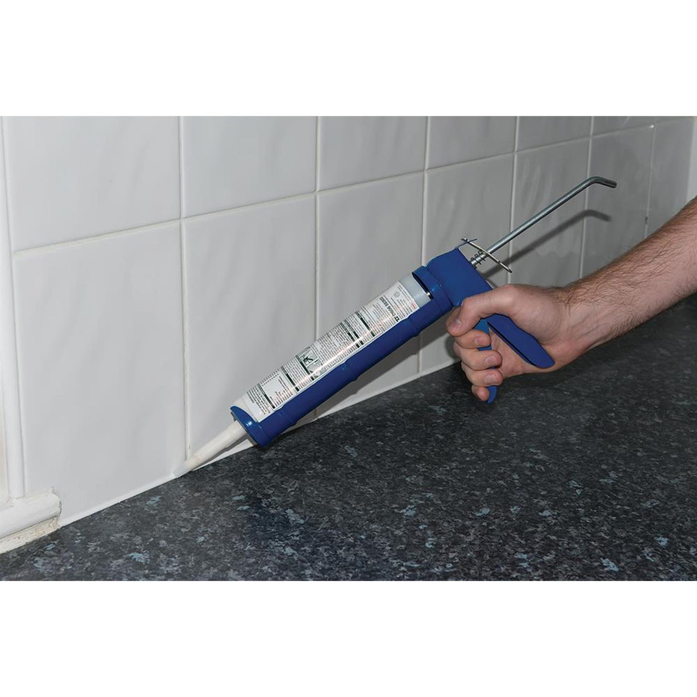 Standard Caulking Gun 300Ml - 6mm serrated edge Use for applying adhesive