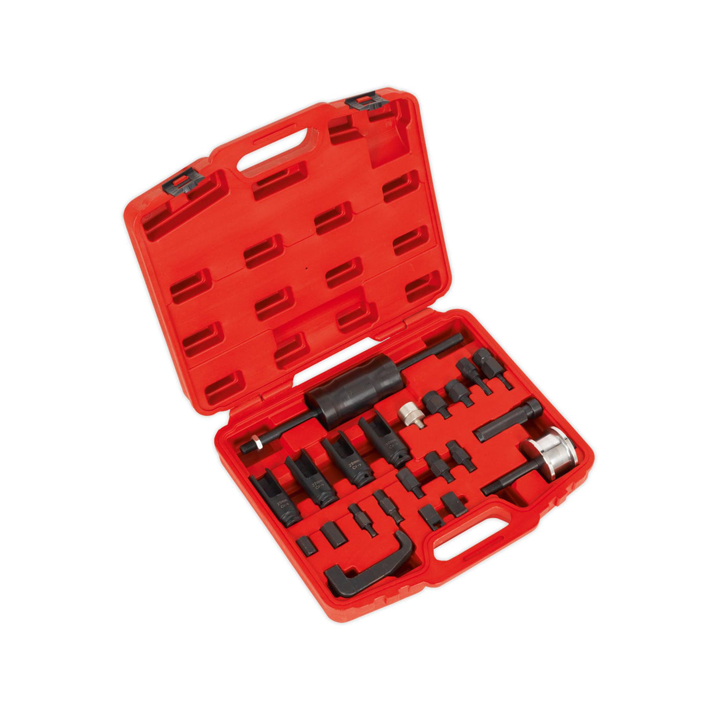 Sealey Diesel Injector Master Kit Keys & Deep Open Profile Sockets