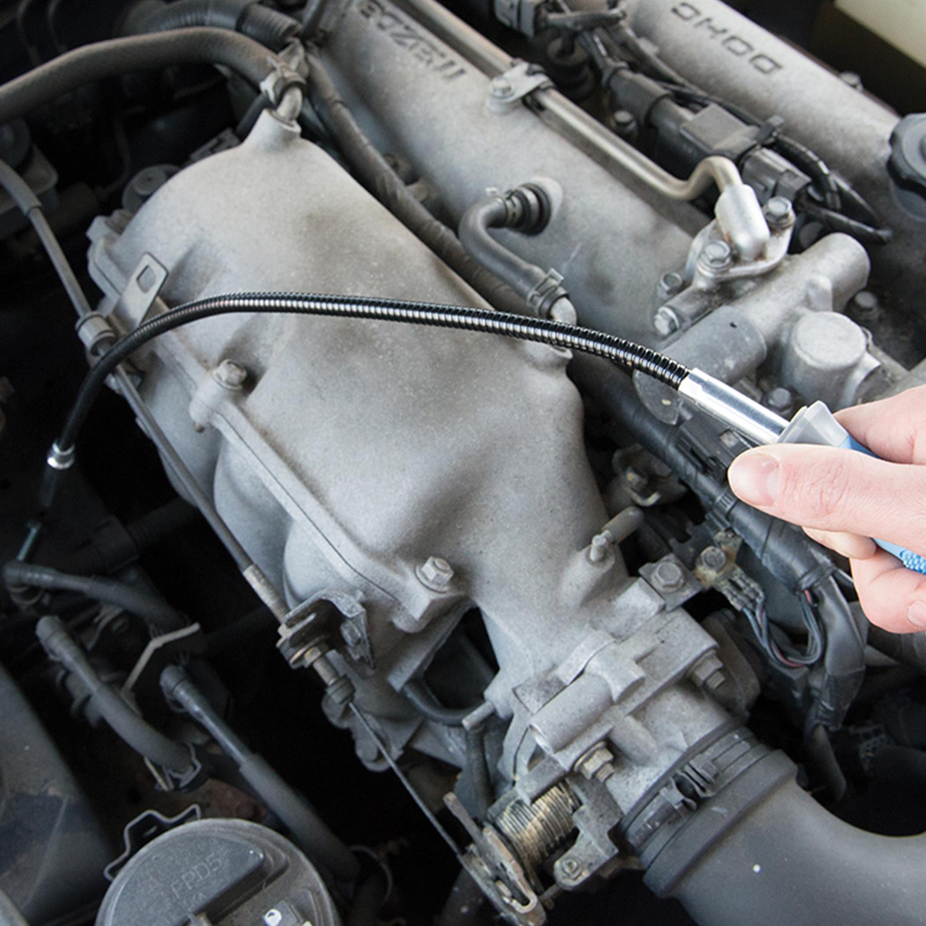 Flexible Magnetic Pick-Up Tool - 600mm Retrieves Ferrous Objects Up To 2Kg