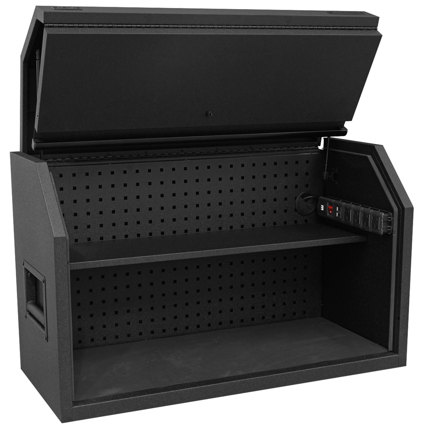 Sealey Toolbox Hutch 1030mm with Power Strip Black AP41HBE