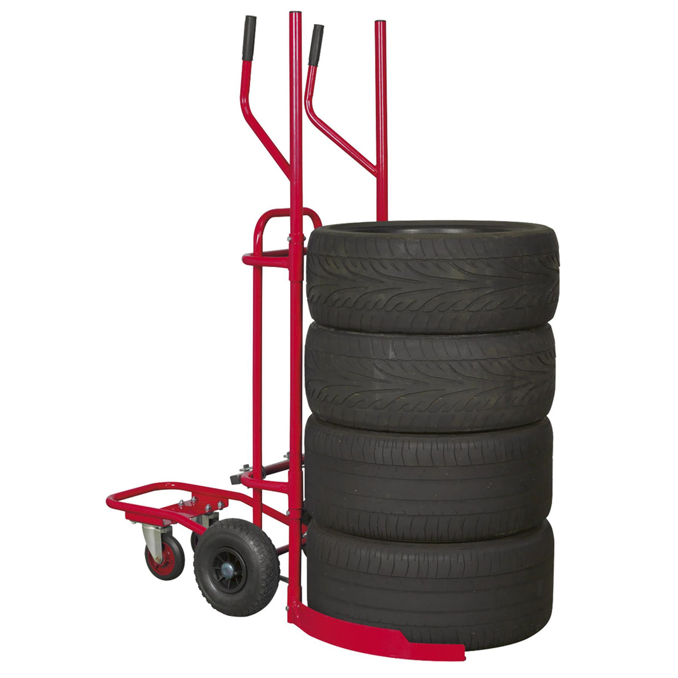 Sealey Tyre Trolley 150kg Capacity Garage Workshop DIY