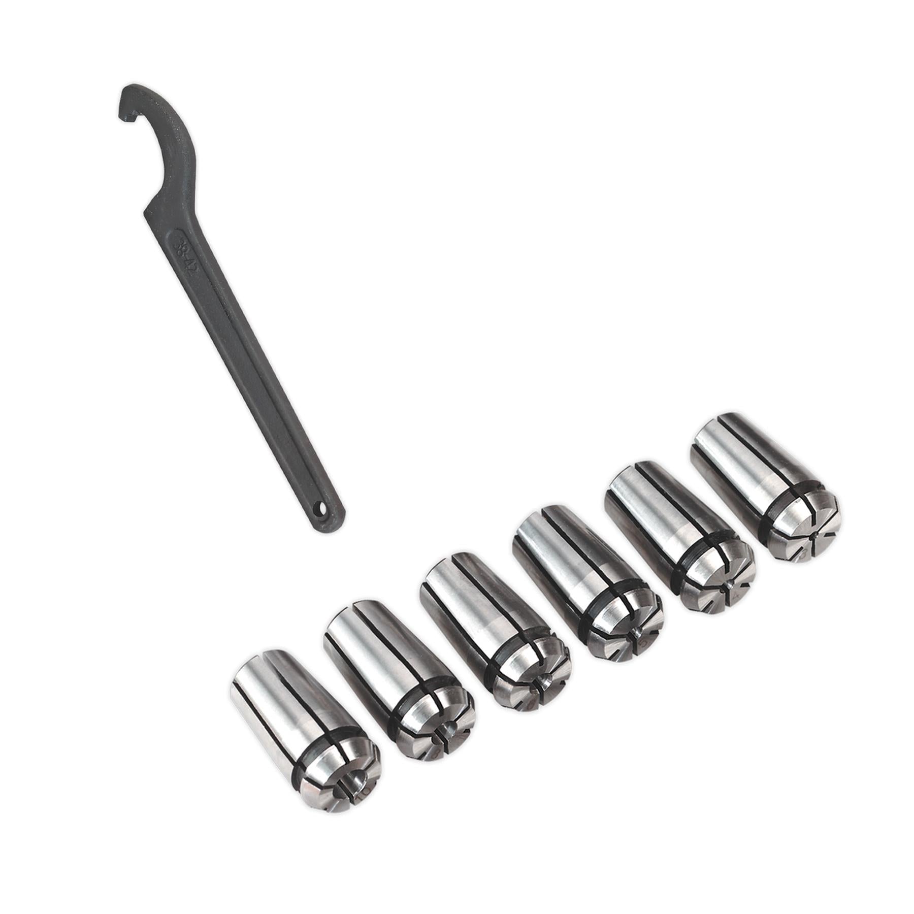 Sealey Mill Chuck Set MT2-M10 3-10mm High Quality Accessories