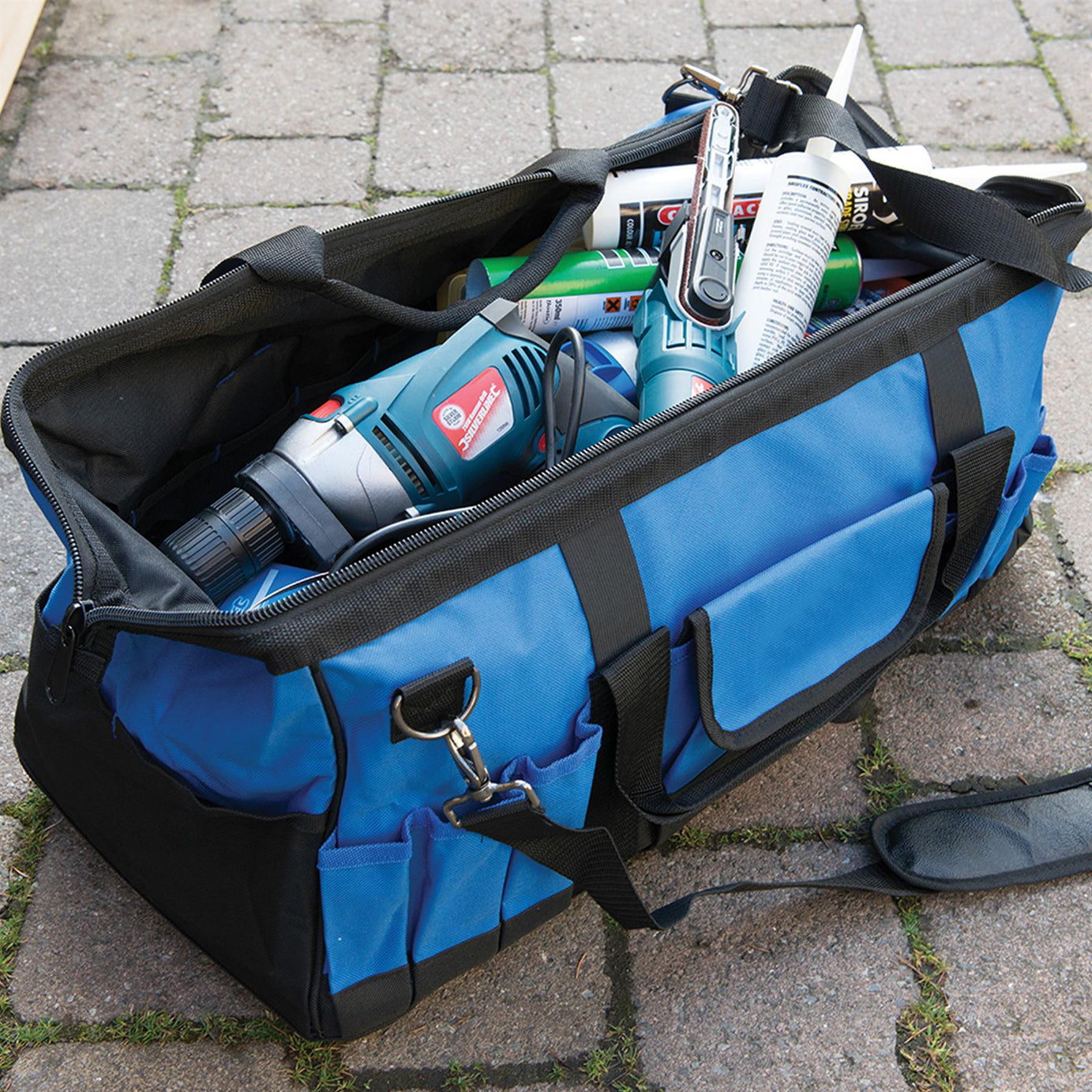 Tool Bag Hard Base 600 X 280 X 260mm Storage Case