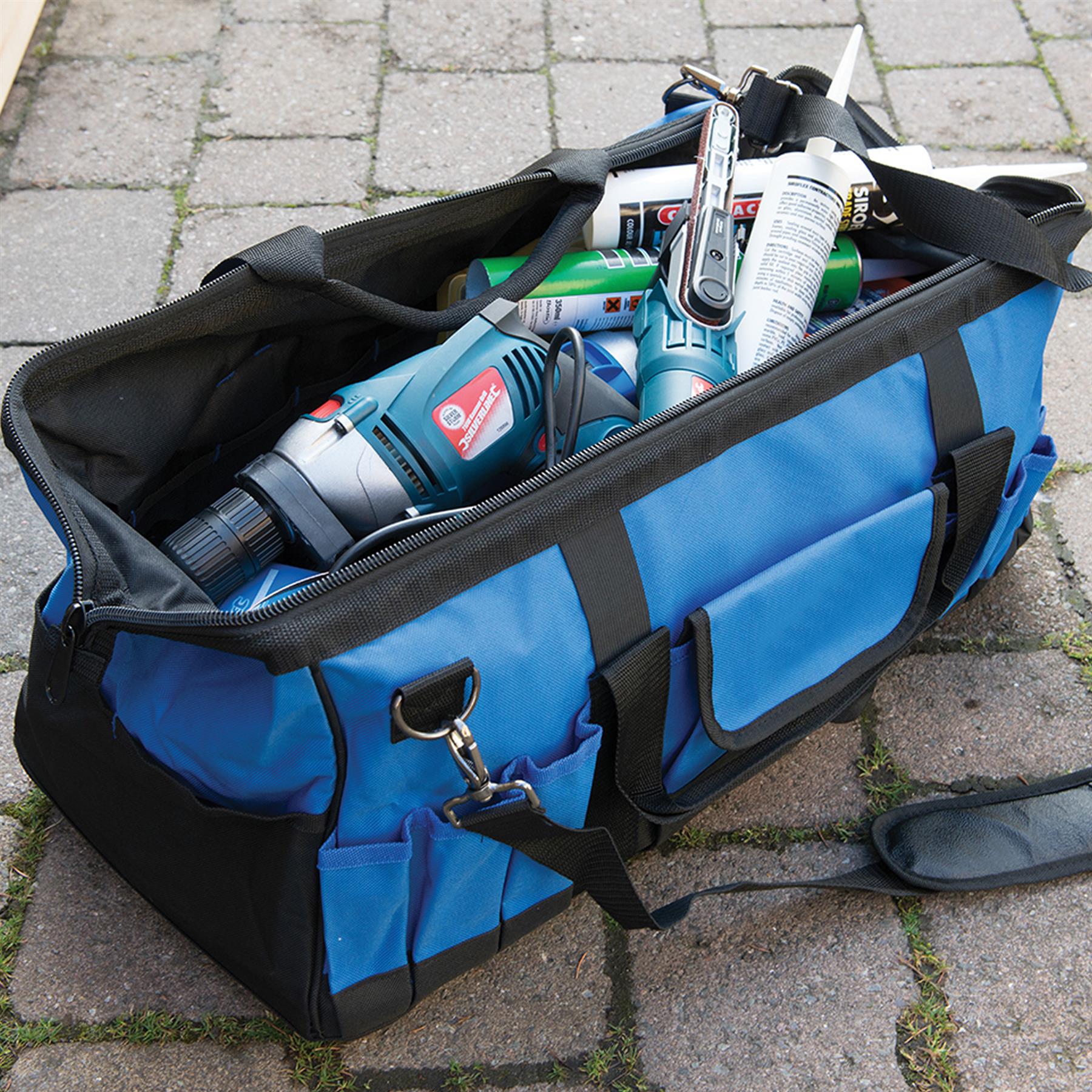 Tool Bag Hard Base 600 X 280 X 260mm Storage Case