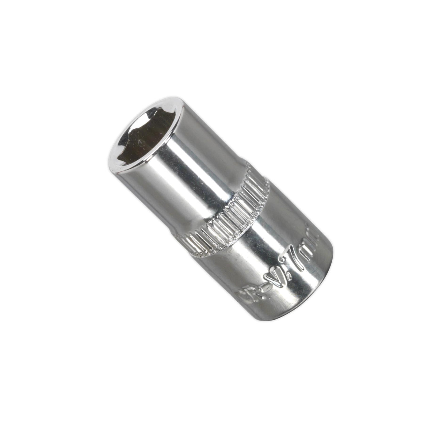 Sealey WallDrive Socket 7mm 1/4"Sq Drive Fully Polished