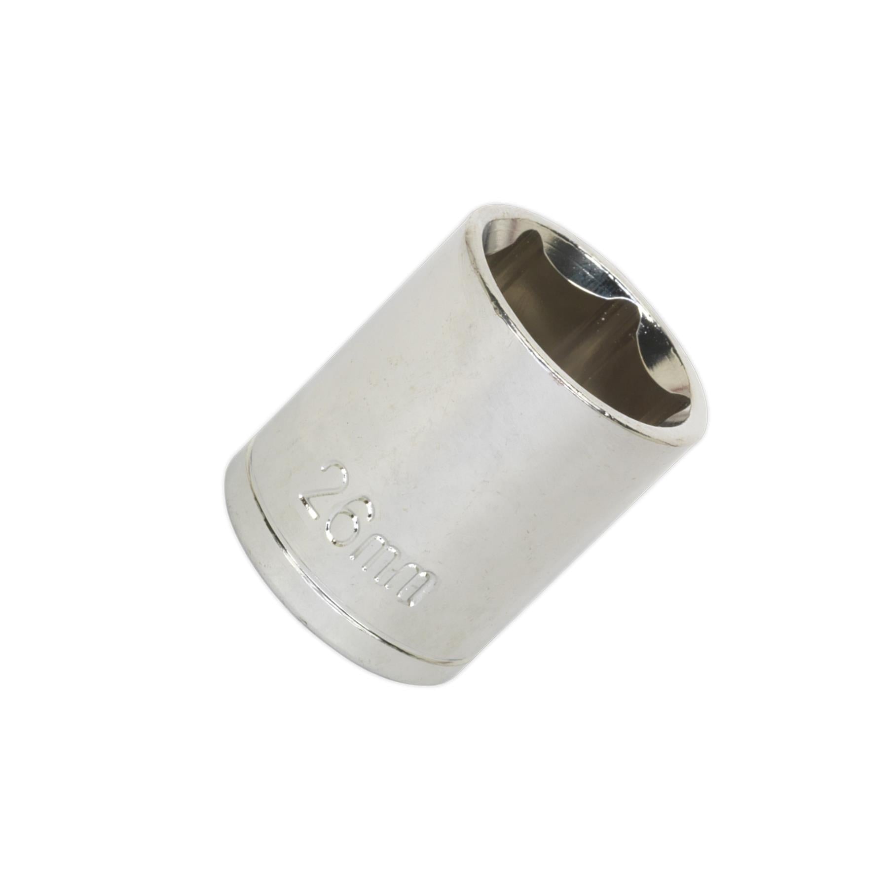 Sealey WallDrive Socket 26mm 1/2"Sq Drive