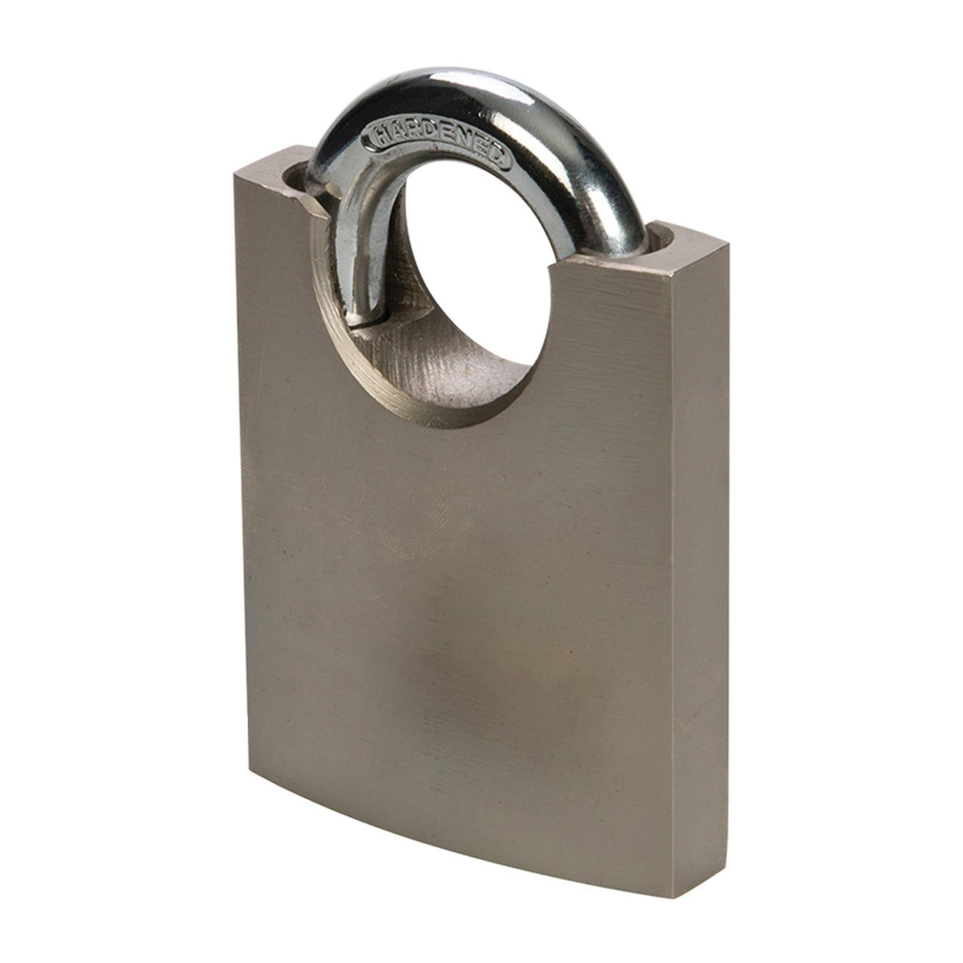 Shrouded Padlock 60mm - Security Safety Burglar Chrome-Plated Steel Body Shackle