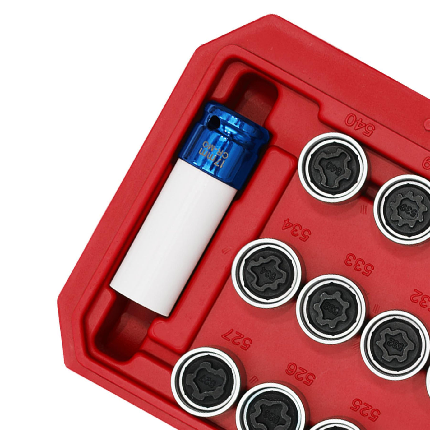 Sealey Locking Wheel Nut Key Set 20pc - VAG