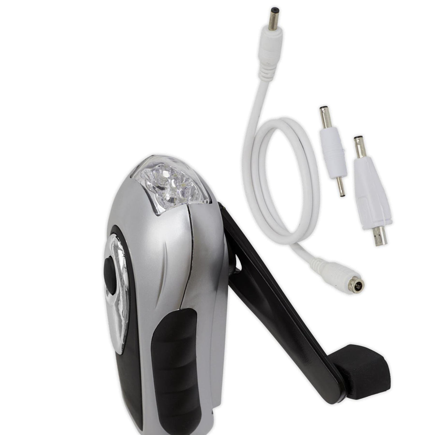 Sealey Led Wind Up Torch Light 3 LED Camping Walking Lamp Eco Dynamo