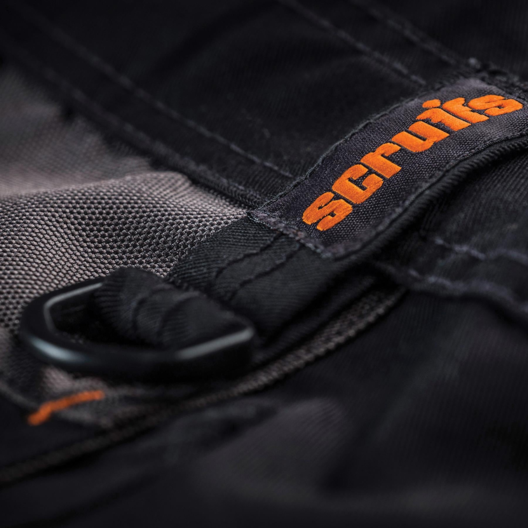 Trade Short Black Size 30" W Ykk Zipped Fly. 65% Polyester, 35% Cotton, 250gsm.