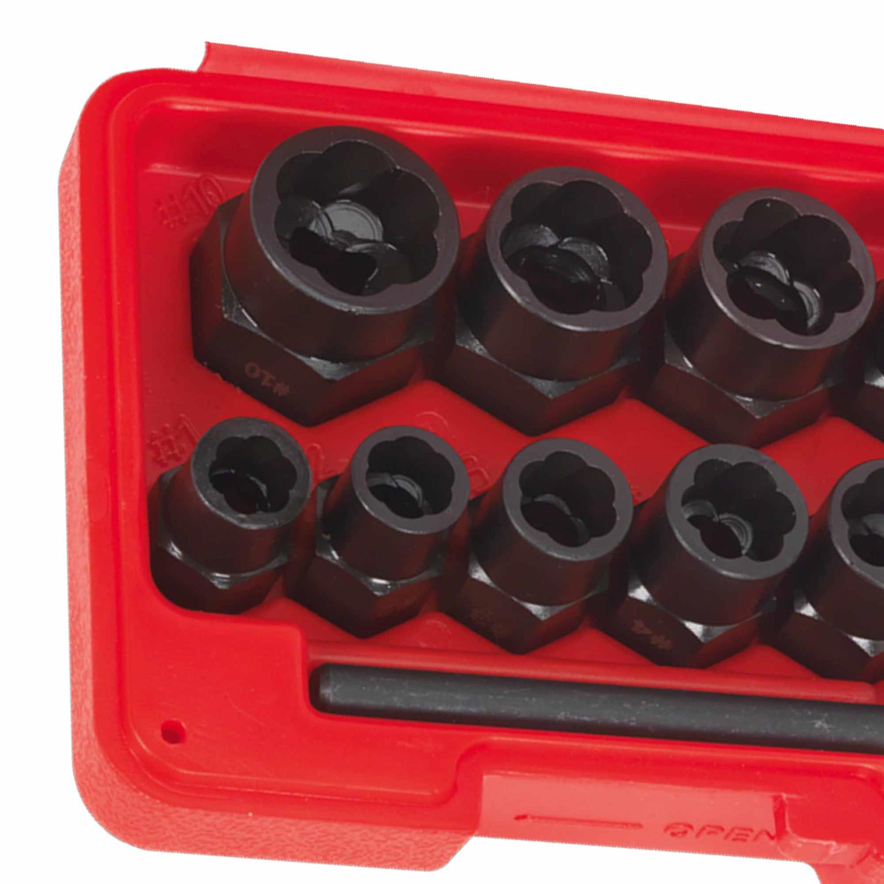 Sealey Bolt Extractor Set 11pc 3/8"Sq Drive or Spanner
