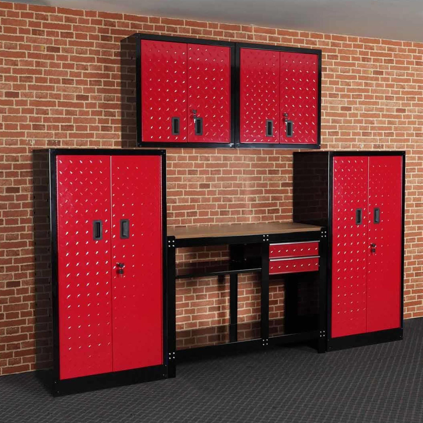 Hilka 5 Piece Garage Storage Solution
