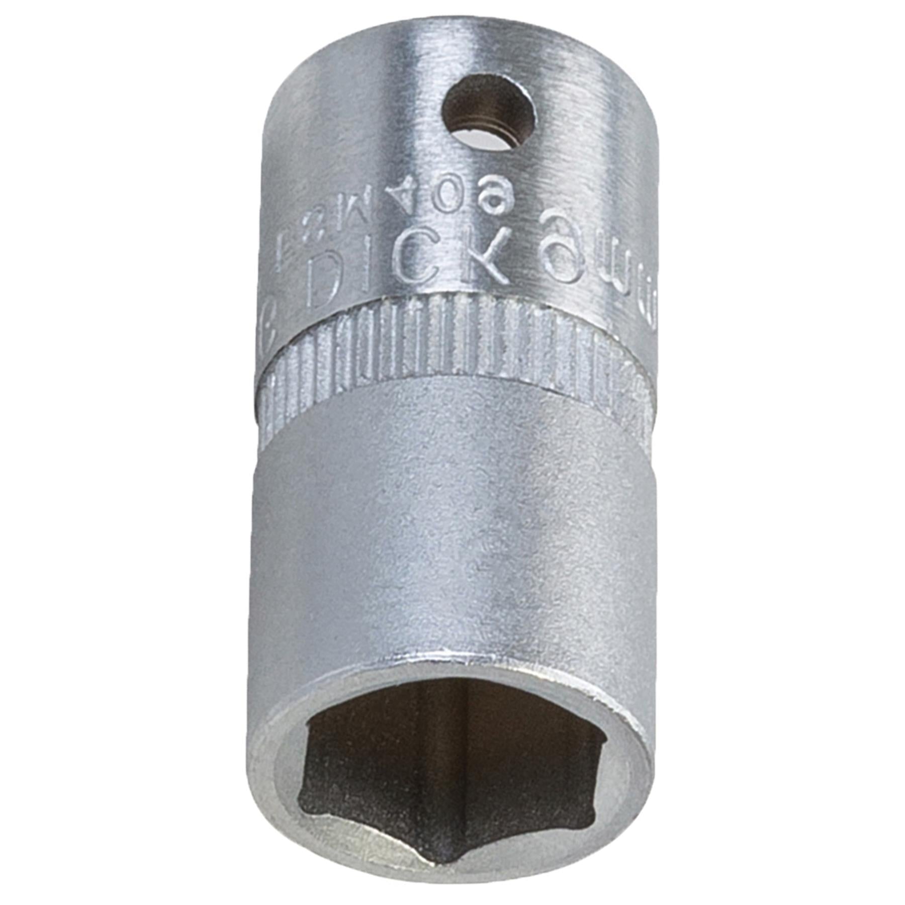 King Dick Socket 1/4" Sd 6pt 9mm
