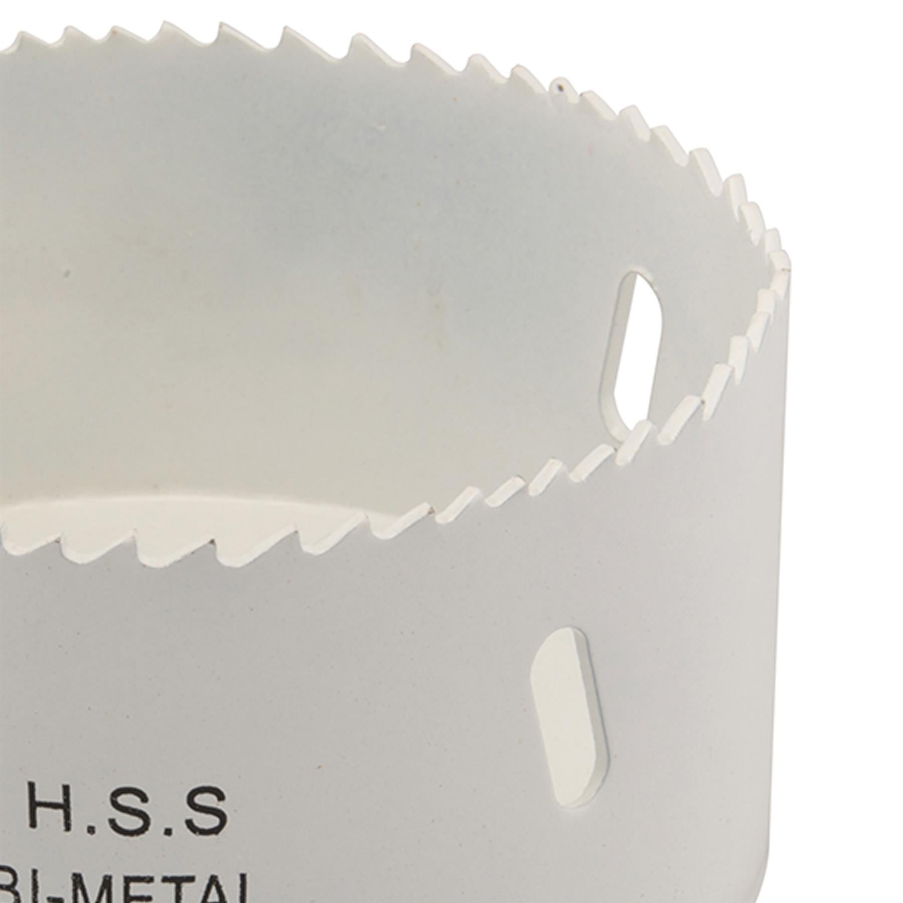 Heavy Duty Bi-Metal Holesaw 86mm Variable Pitch Steel Wood Metal Pvc Fast Clean