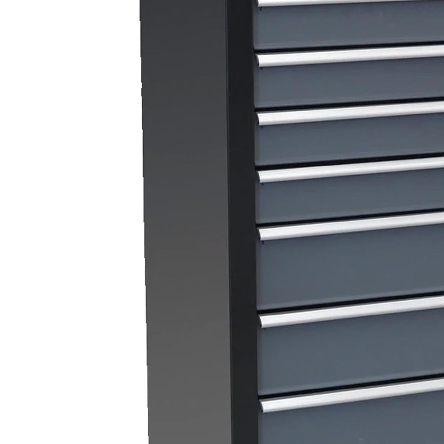 Sealey Rollcab 8 Drawer with Ball Bearing Slides - Black/Grey