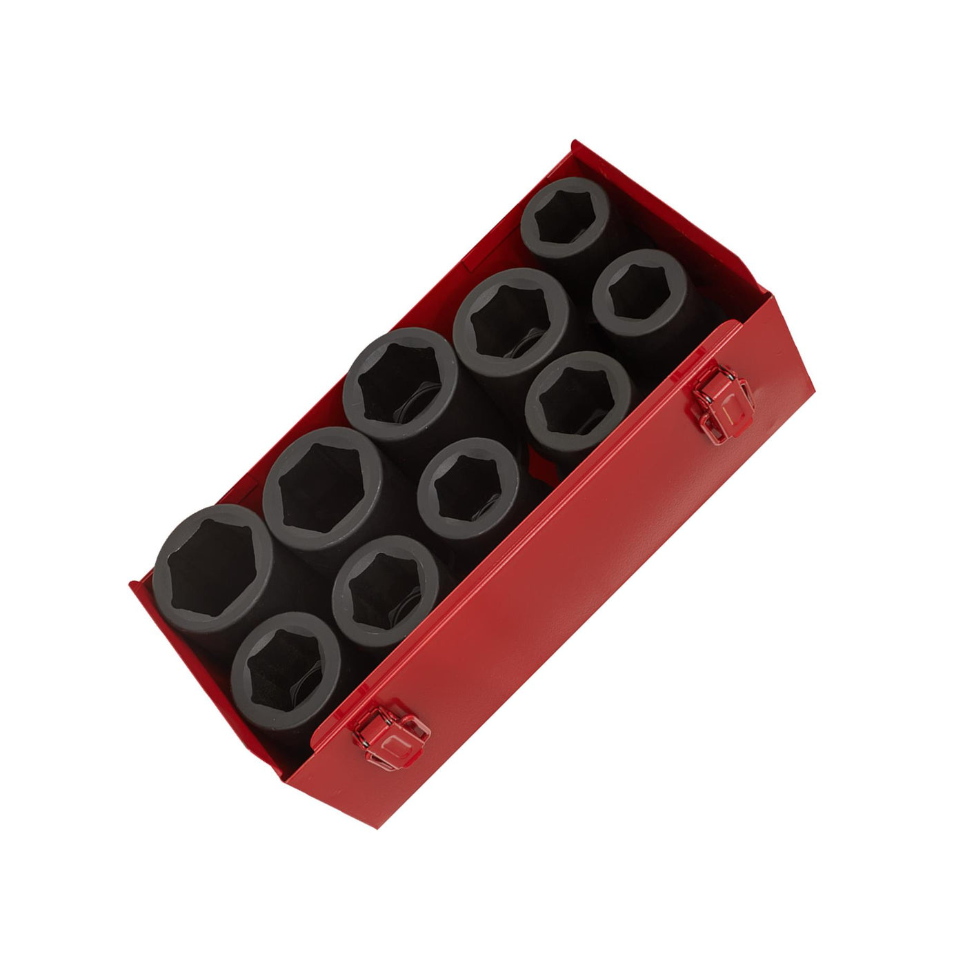 Sealey Impact Socket Set 10pc Deep 1"Sq Drive Metric/Imperial