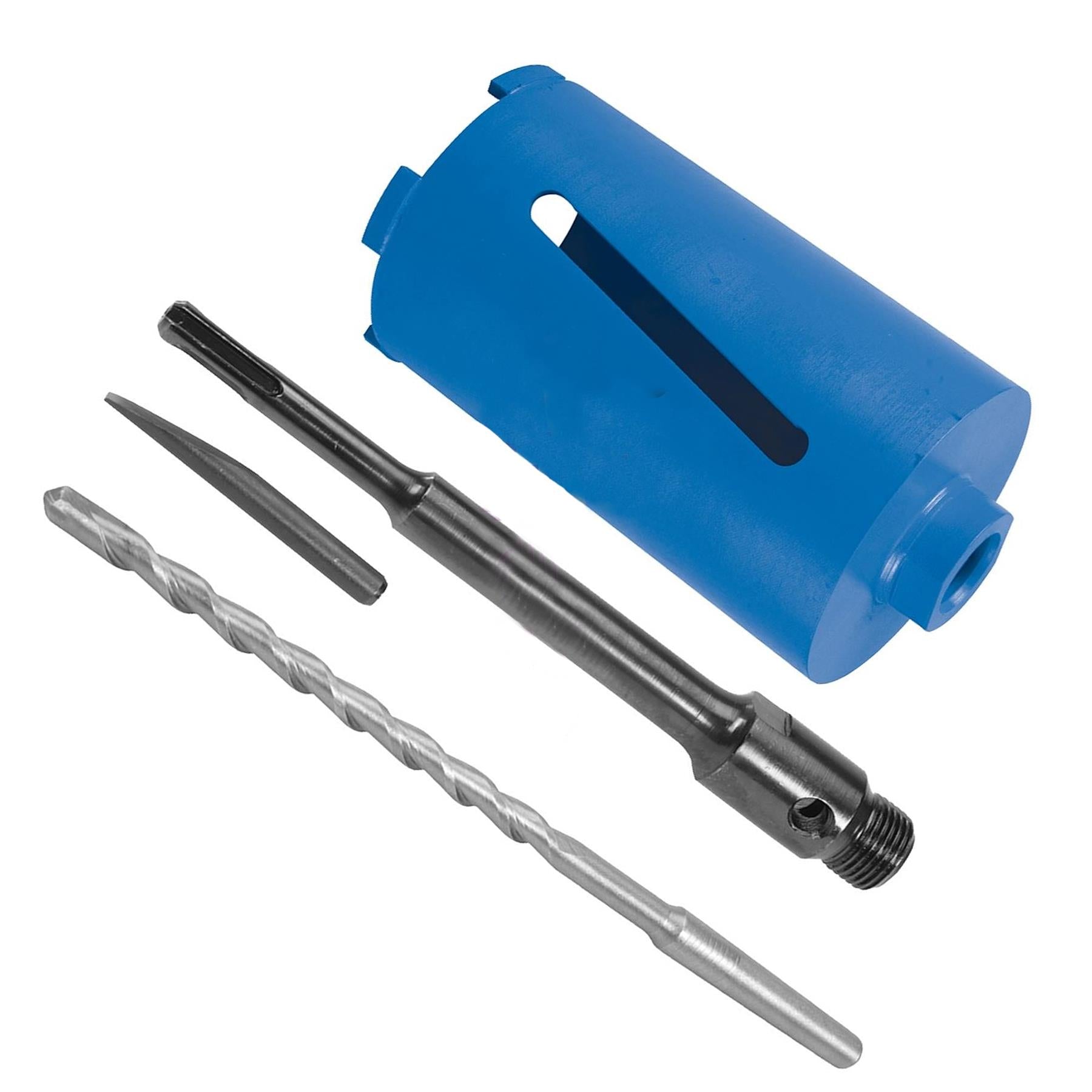 SDS Diamond Core Drill 91mm Diameter X 150mm With Arbor/Pilot Bit Hole Saw New