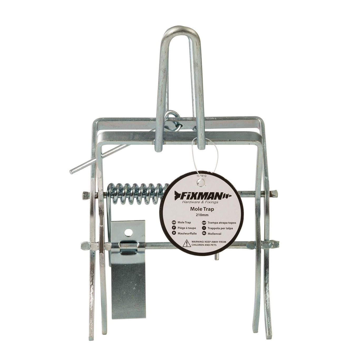 Mole Trap 210mm Strong Heavy Duty Fast Effective Pest Control Garden Farm