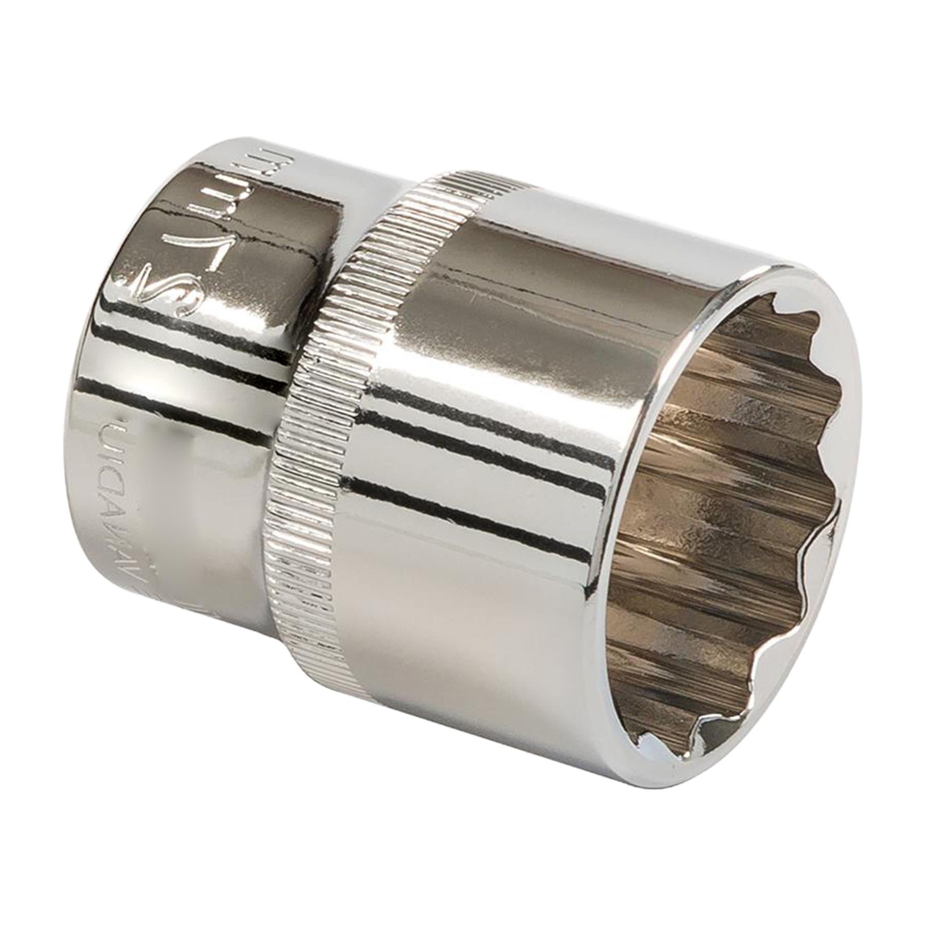 Socket 1/2" Drive 12pt Metric 12 Point Bi Hex Corrotion Resistant Socket 27mm