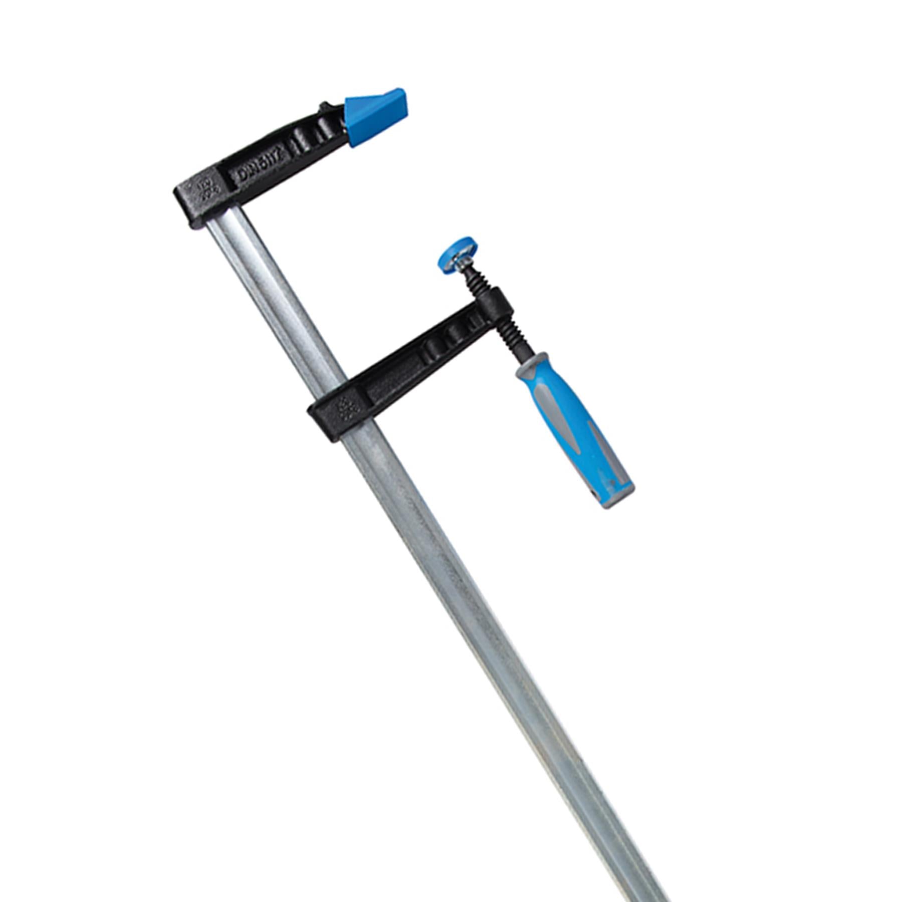 F-Clamp Heavy Duty Deep Capacity 1000 X 120mm Cast Jaws & Soft-Grip Handles