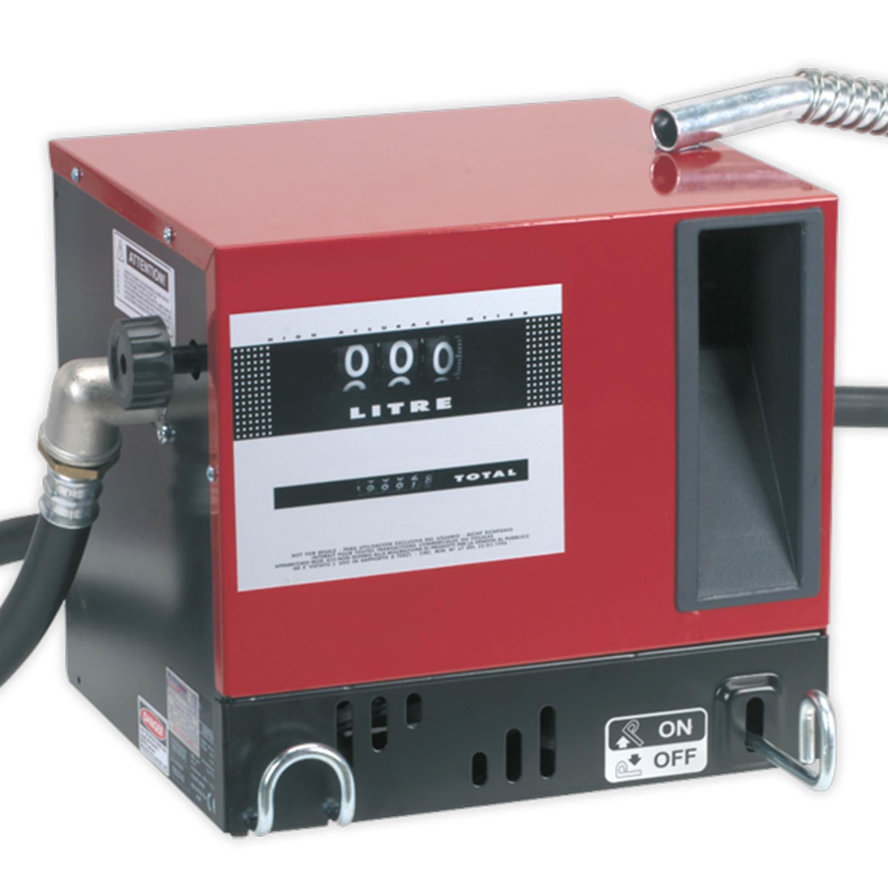 Sealey Diesel/Fluid Transfer System 56L/min with Meter 230V