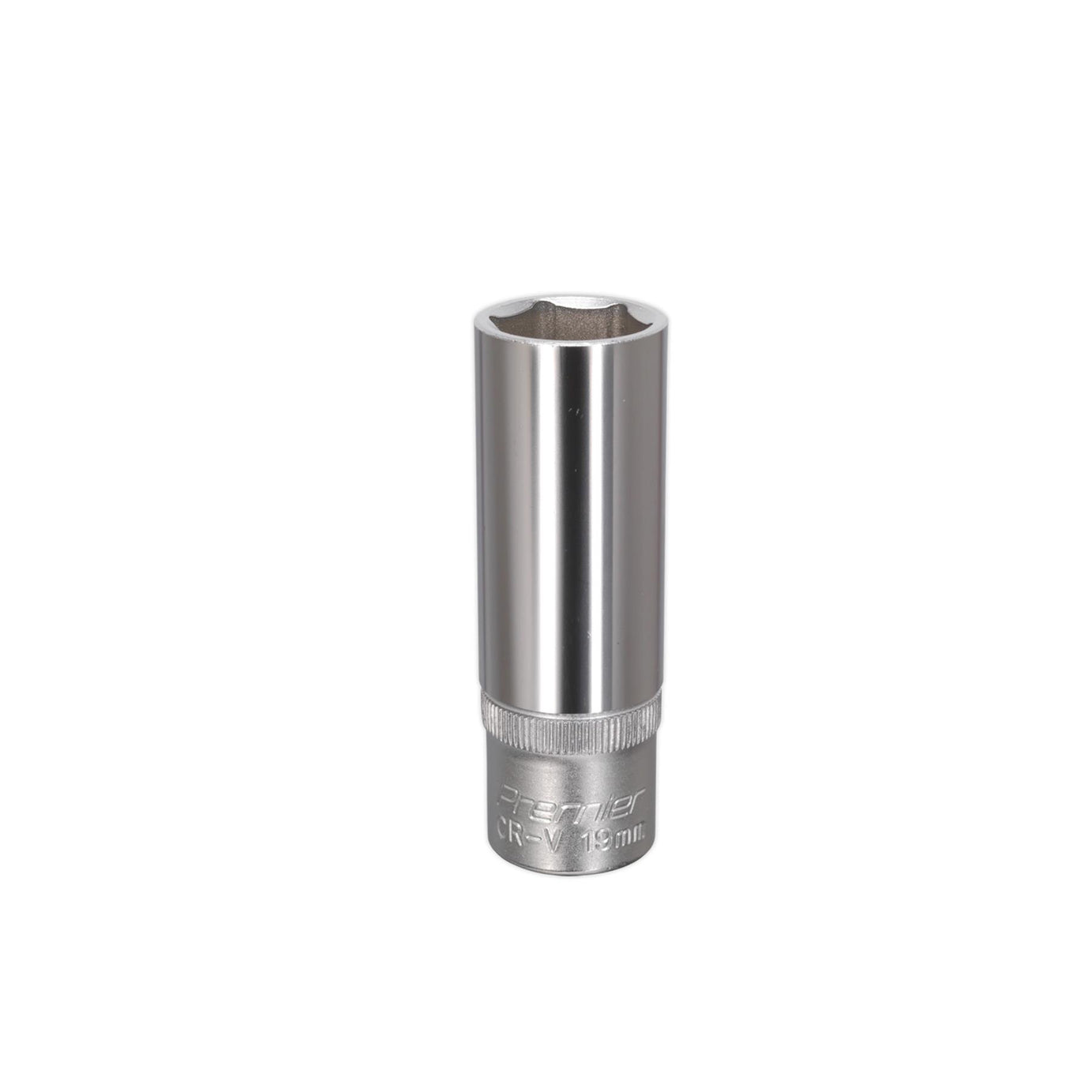 Sealey WallDrive® Socket 19mm Deep 1/2"Sq Drive