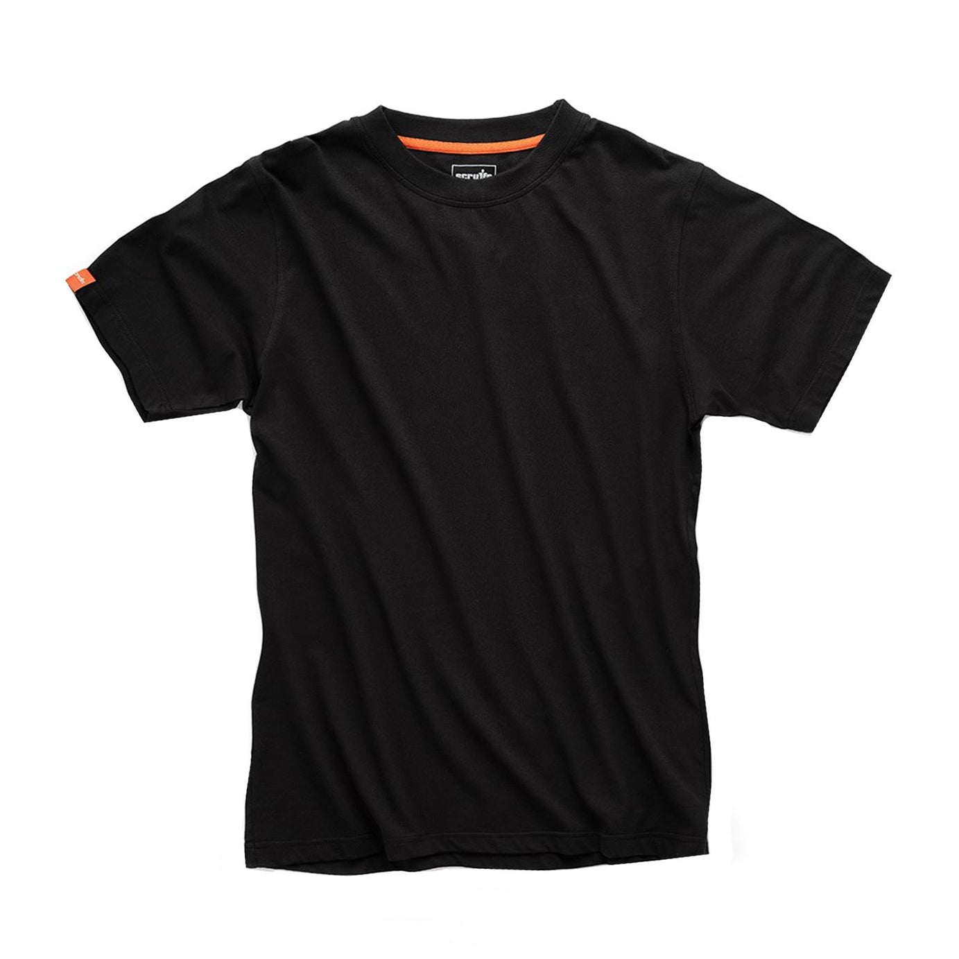 Scruffs Eco Worker T-Shirt Hardwearing Work Shirt Black L