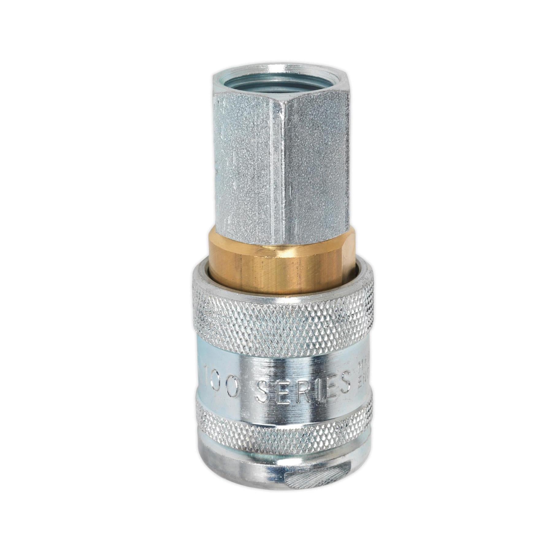 Sealey Coupling Body Female 1/2"BSPT Heavy Duty Air Tool Accessories Couplings