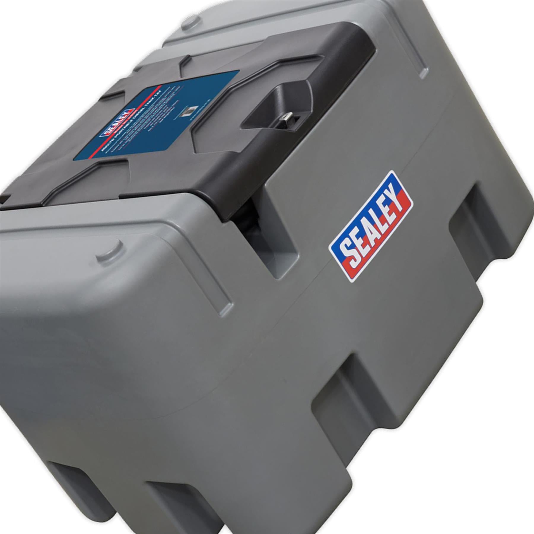 Sealey Portable Diesel Tank 400L 12V 4m Electric cable and clamps